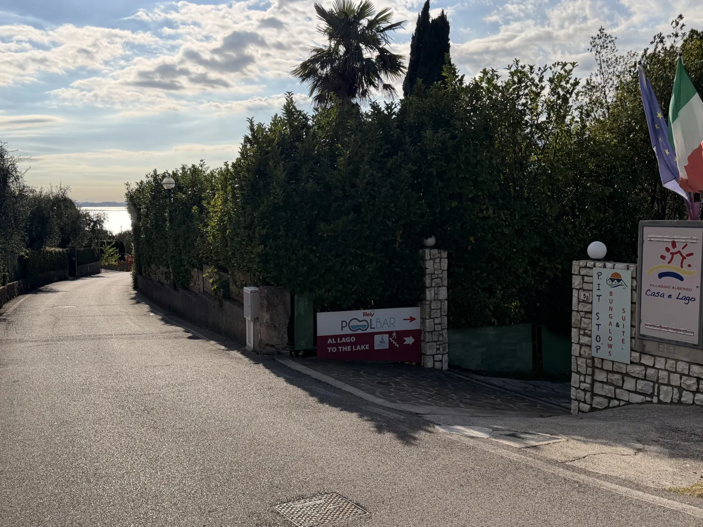 Ingresso della struttura