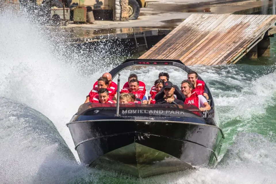 Attrazione acquatica a Movieland